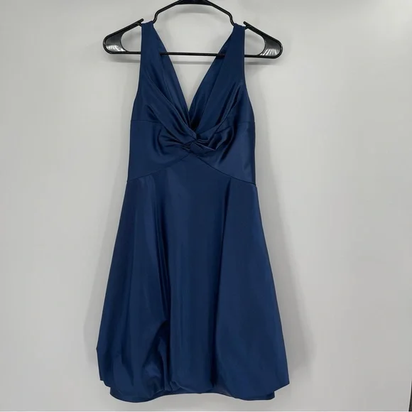 Jessica McClintock | Dresses | Jessica Mcclintock Back Cutout Bubble Hem  Mini Formal Dress | Poshmark